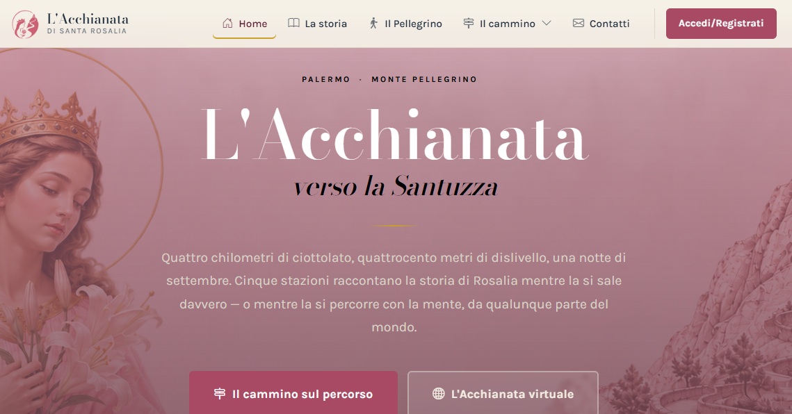 Anteprima del progetto Acchianata Santa Rosalia