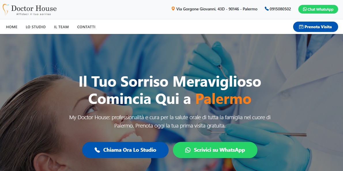 Anteprima del progetto Studio Dentistico