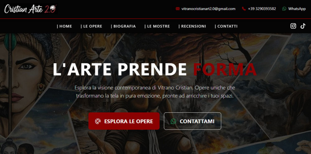 Anteprima del progetto Vitrano Cristian Arte 2.0